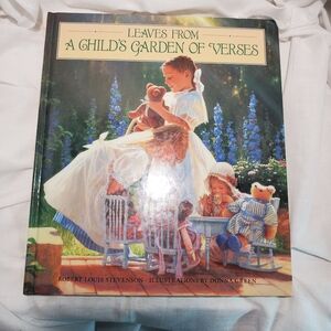 Leaves From a Child's Garden of Verses Book Robert Louis Stevenson Nice